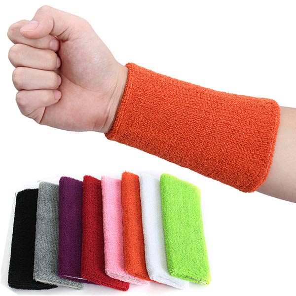 long wrist sweatbands