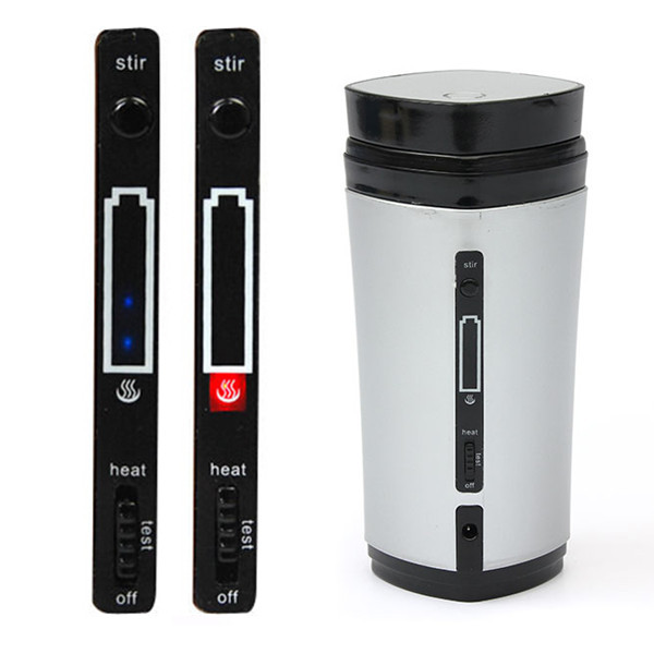 self warming coffee cup