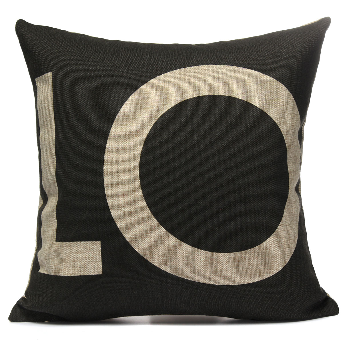 Cotton Linen LOVE Throw Pillow Case Car Cushion Cover Home Decor Valentine s Day