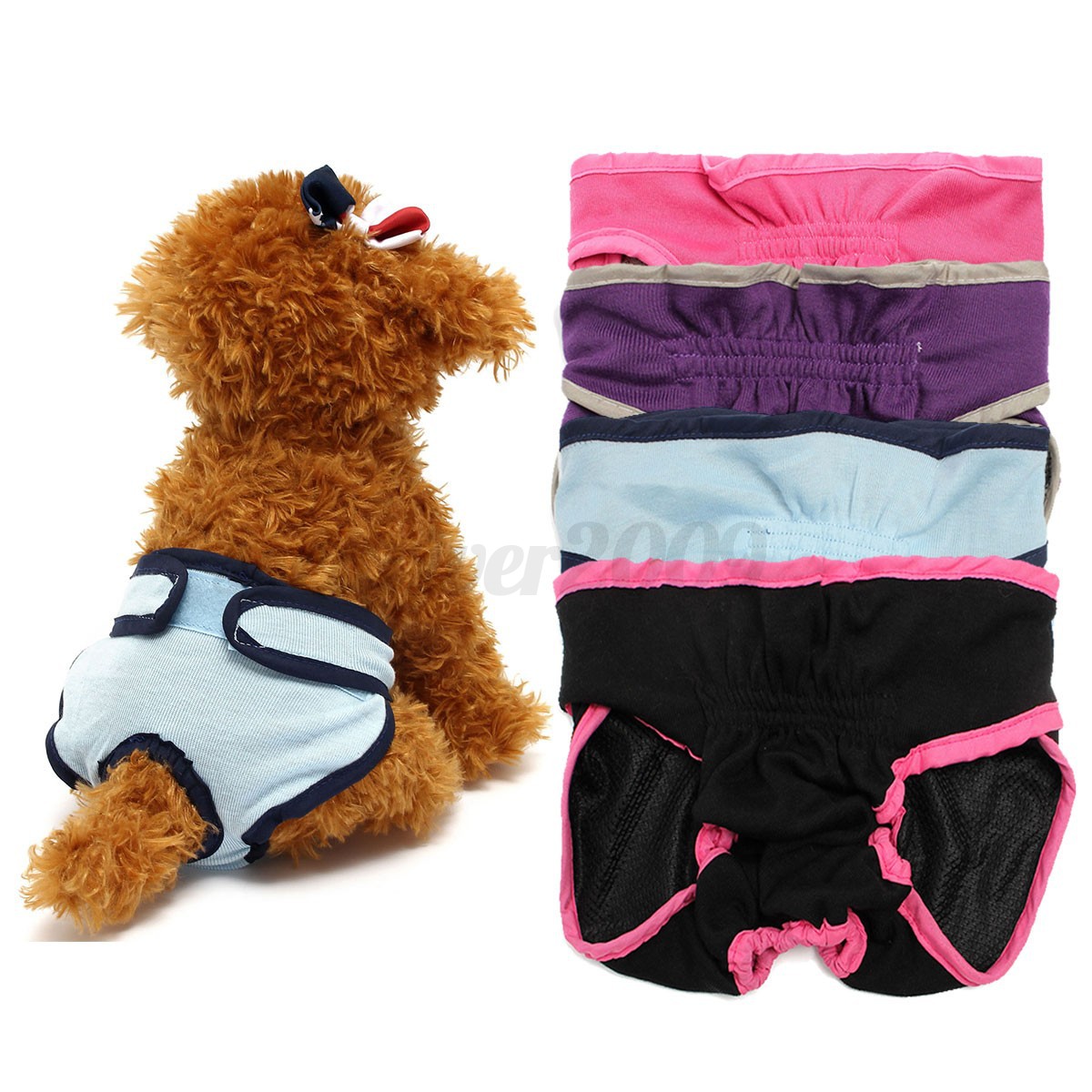 Female Dog Physiological Pants Puppy Cotton Menstruation ...