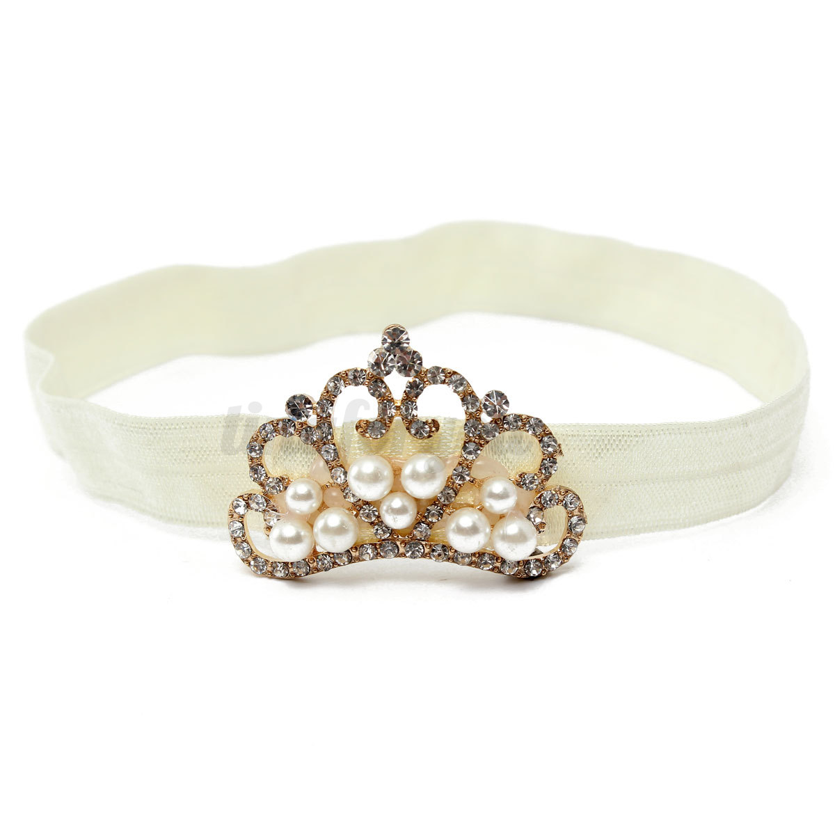 215 New baby tiara headband uk 482 about Baby Kid Girls Princess Tiara Pearl Rhinestone Crown Headband   