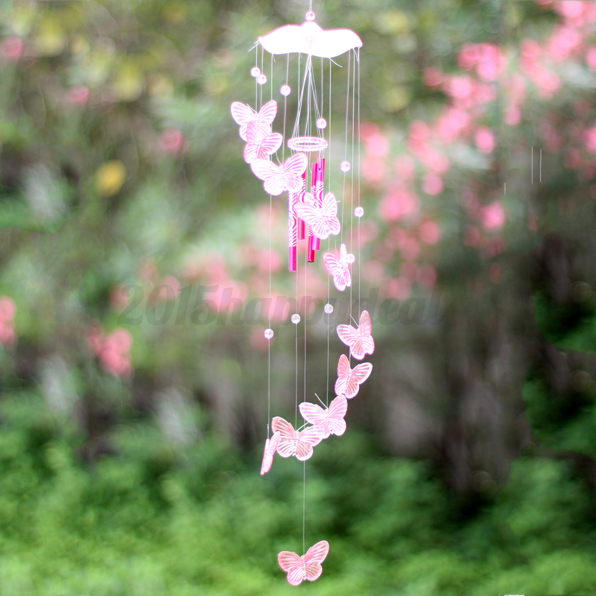 New Creative Erfly Mobile Wind Chime Bell Garden Ornament Gift New Creative Erfly Mobile Wind Chime Bell Garden