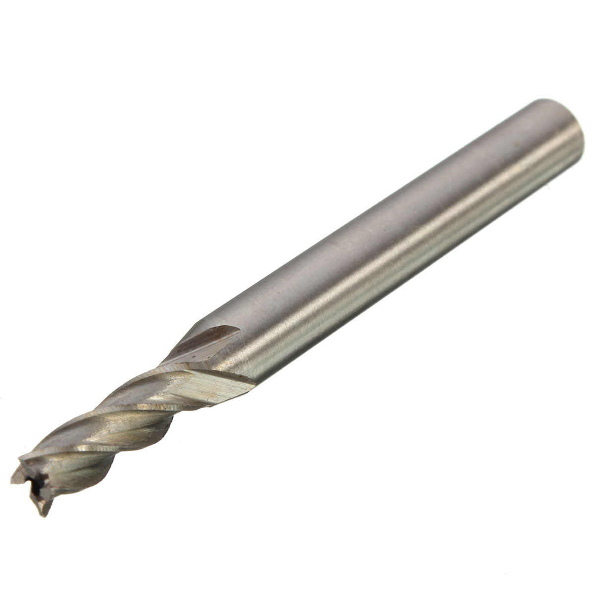 HSS CNC Straight Shank 4 Flute End Mill Cutter Drill Bit Twist Drill