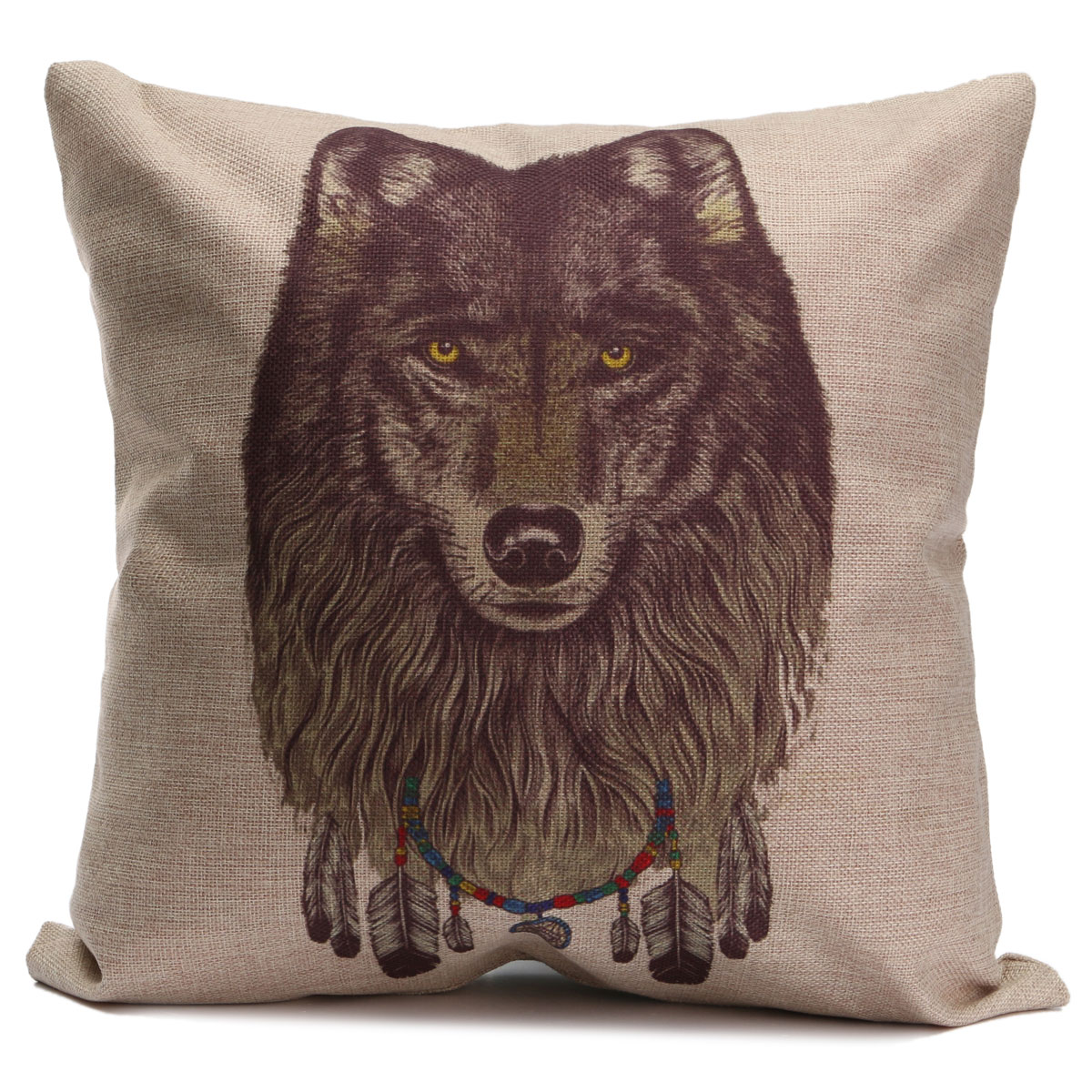 Animal World Home Decor Linen Pillow Case Bed Sofa Car Back Throw Cushion Cover eBay