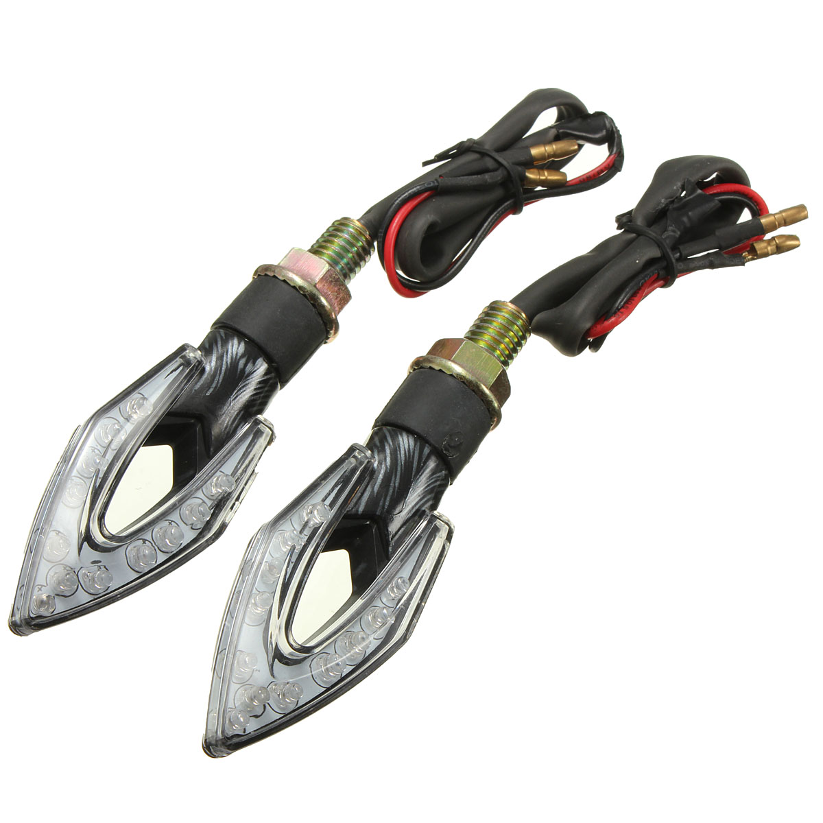 Triumph Motorrad Qualit T 2x universal 12 led motorrad mini blinker signallicht Triumph Motorrad Qualit T 2x universal 12 led motorrad mini blinker signallicht