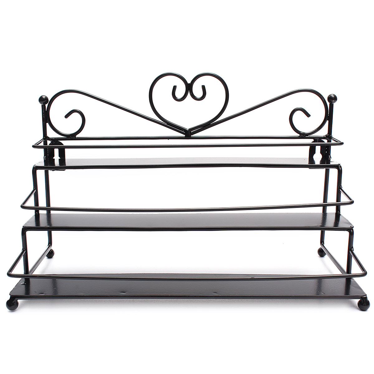 3 tier metal heart nail polish display wall rack organizer 3 tier metal heart nail polish display wall rack organizer
