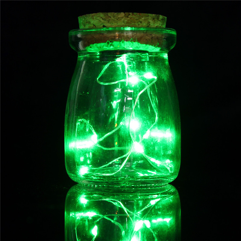Micro 10 LED Seed Vine Vase Lamp Glass Bottle Fairy String Light Home Xmas Decor eBay