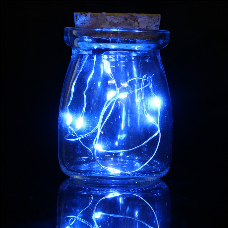 Micro 10 LED Seed Vine Vase Lamp Glass Bottle Fairy String Light Home Xmas Decor eBay