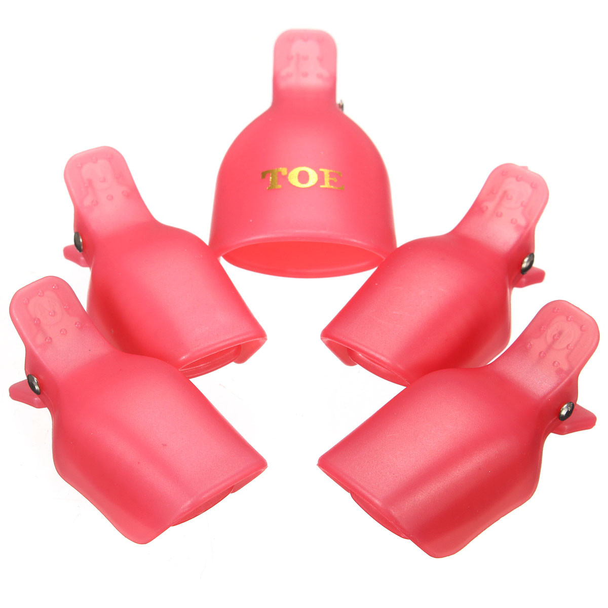 Cap Removal Promotion For Promotional On 5pcs Kit Uv Gel Polish Remover Silicone Wraps Soak Off Cap Clip Nail Art Manicure