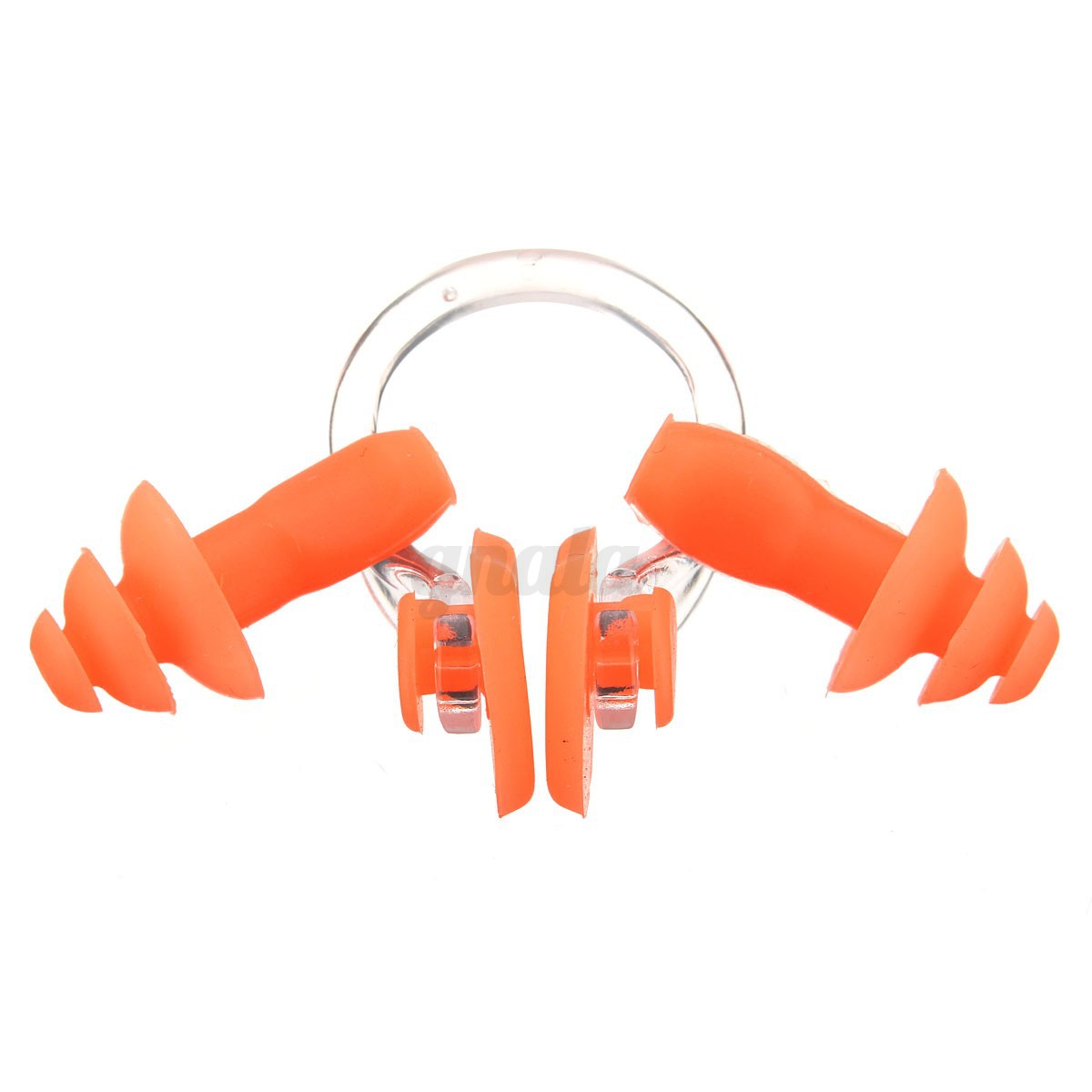 Waterproof Swimming Swim Soft Silicone Nose Clip Ear Plugs Earplugs Set