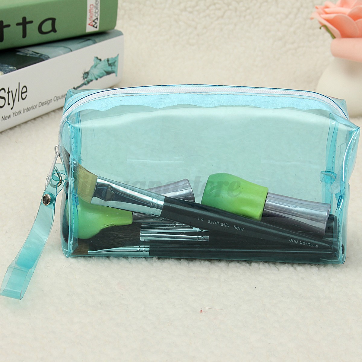 plastic pencil pouch