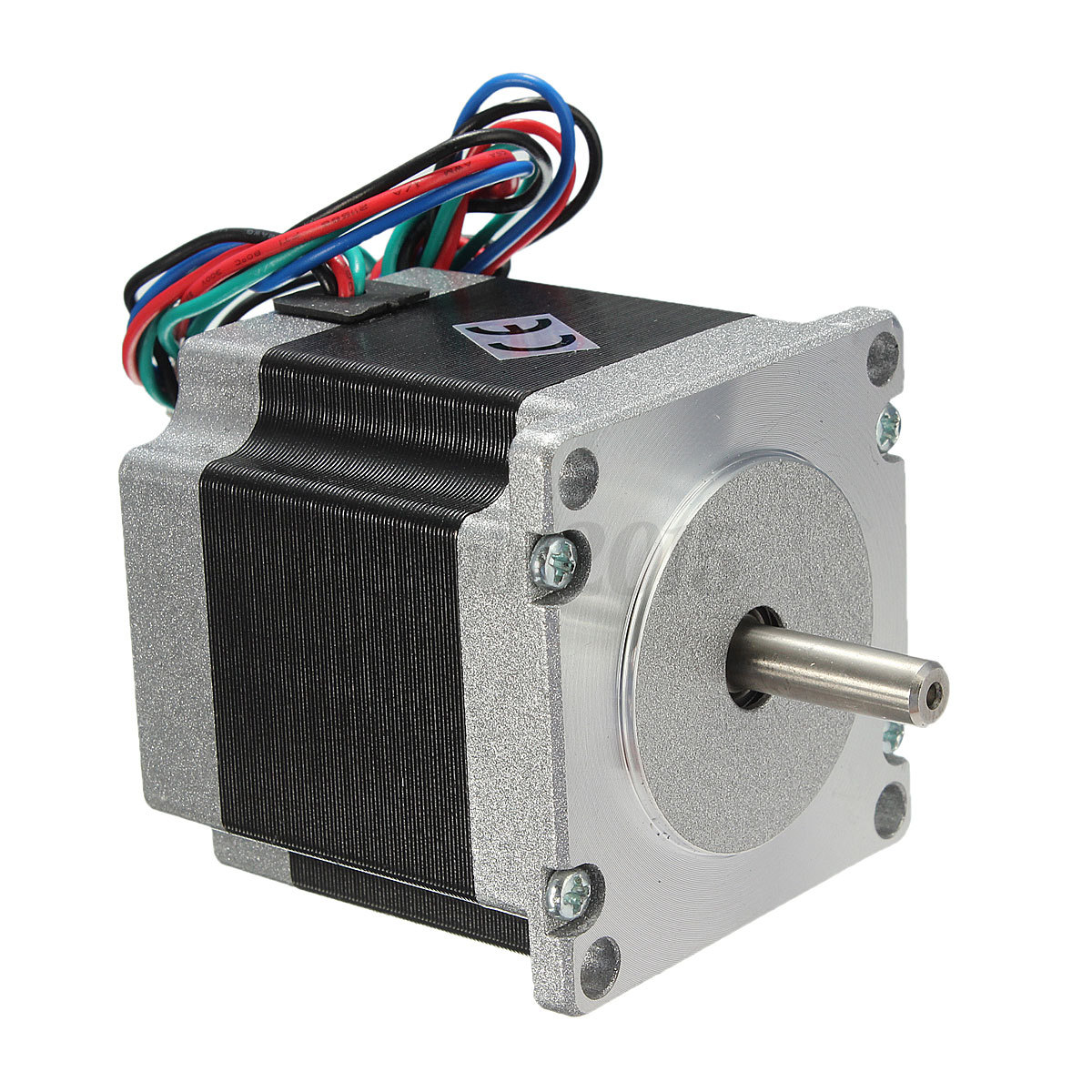 DC 24V Nema 23 Stepper Motor Single Shaft 1.8 Degre 4 Channel Cutting Plotter