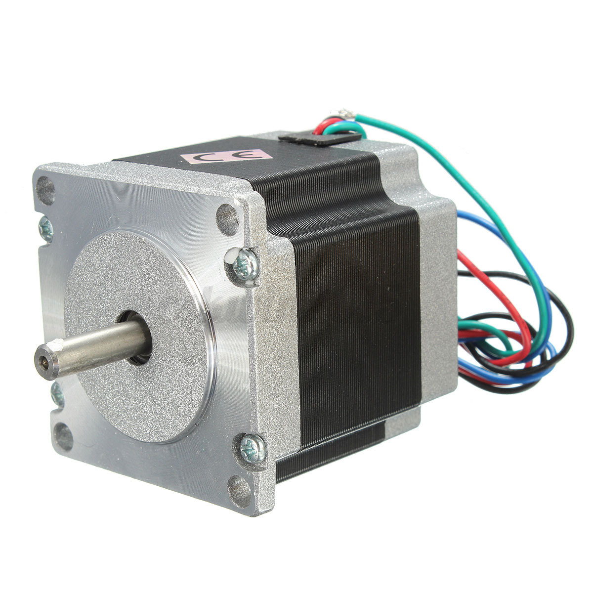 DC 24V Nema 23 Stepper Motor Single Shaft 1.8 Degre 4 Channel Cutting Plotter - Picture 2 of 10