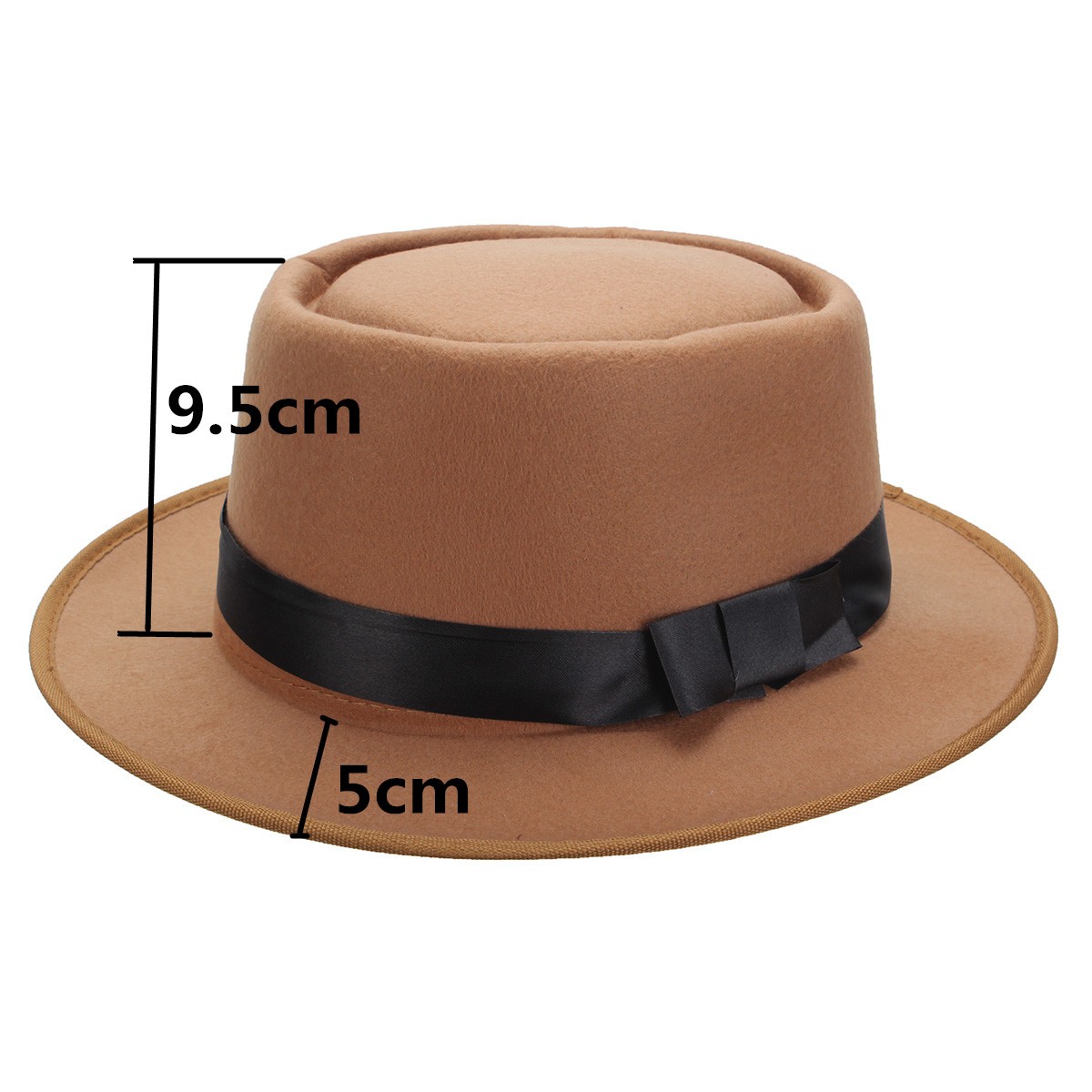 short round hat