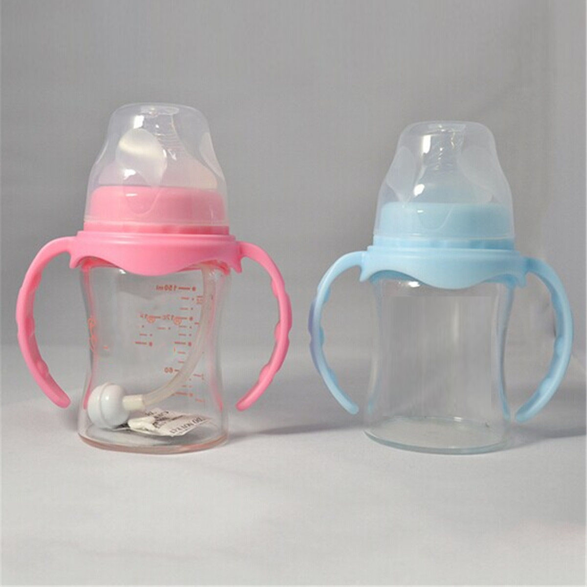 new silicone handle anti colic baby milk feeding safe bottle nurser ebay new silicone handle anti colic baby milk feeding safe bottle nurser ebay