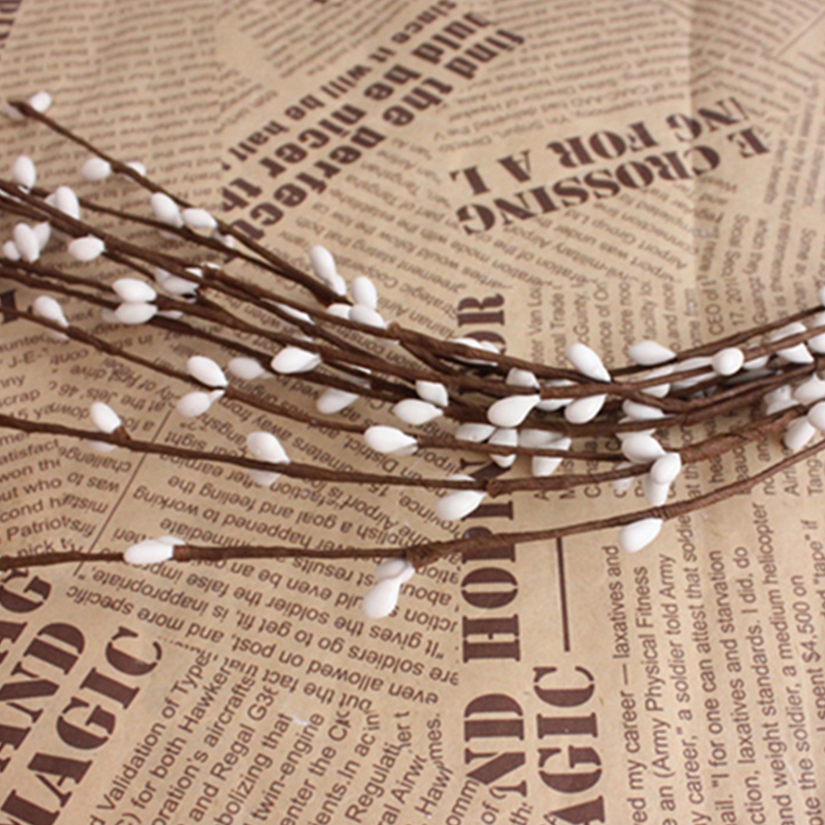 5x-Artificial-Flower-Hair-HeadBand-Vine-Garland-Rattan-Party-Home-Wedding-Girls