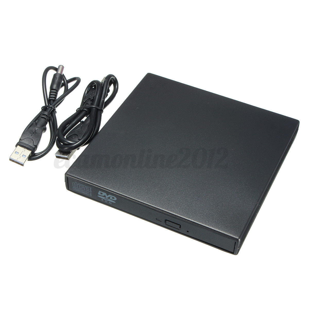 USB External Slim DVD ROM Reader CD RW Writer Combo Drive For Laptop Notebook eBay