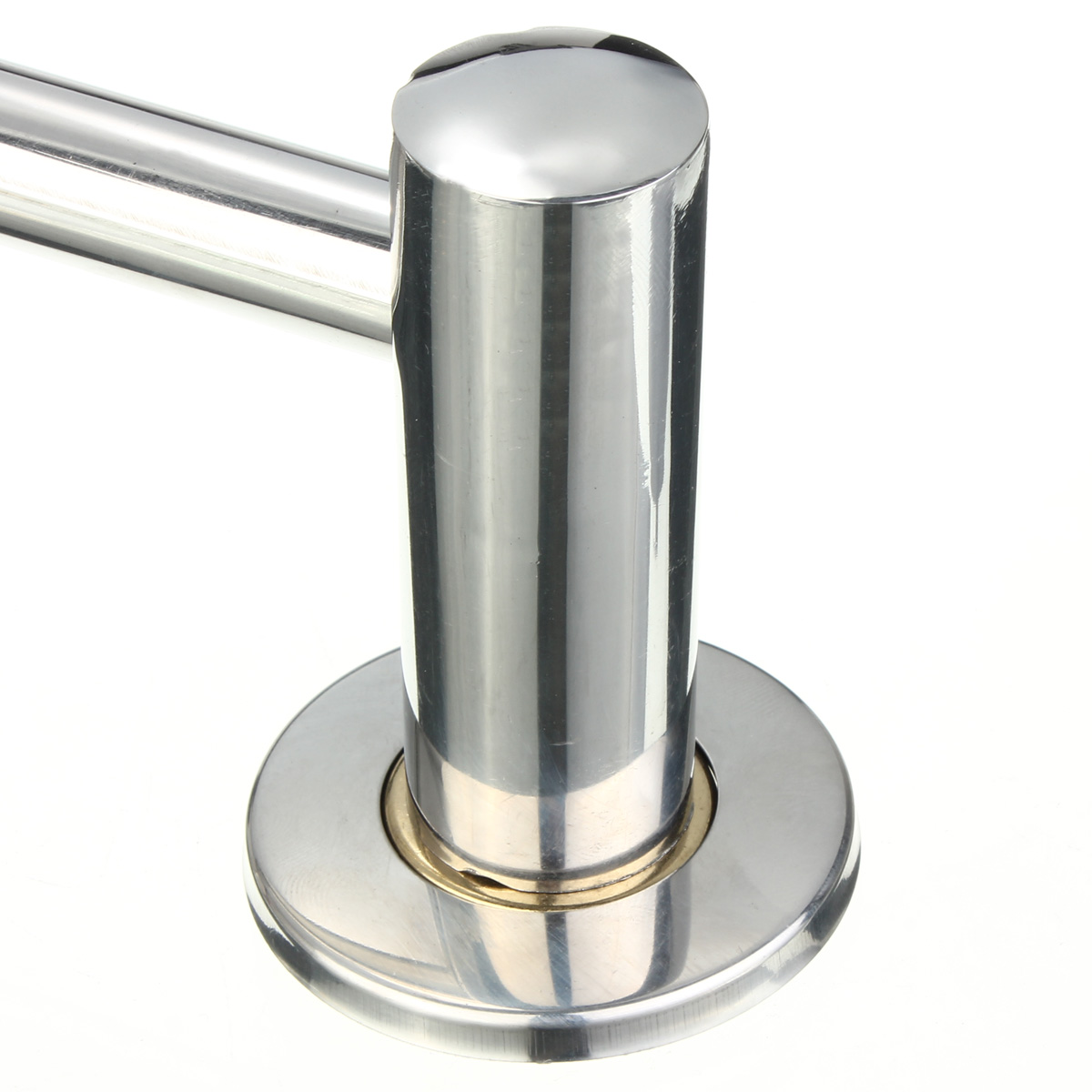 24" stainless steel Wall Mounted Bathroom Towel Rack Holder Storage Rail Shelf - Picture 2 of 6