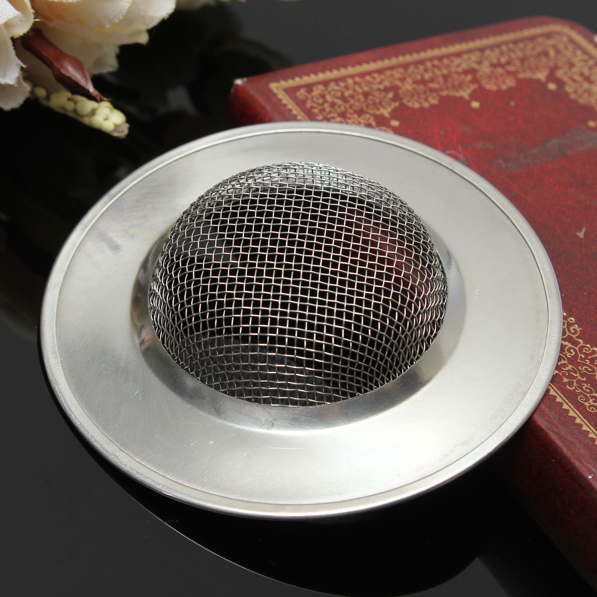 Kitchen Bath Basin Sink Drain Strainer Waste Hair Mesh Filter Stopper Plug Cover Kitchen Bath Basin Sink Drain Strainer Waste Hair Mesh Filter Stopper Plug Cover