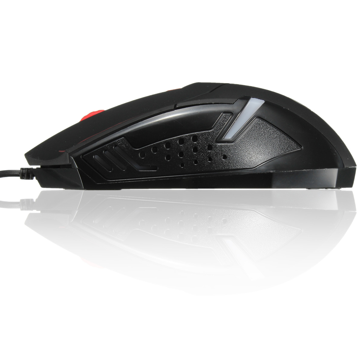 LED Adjustable 2400 DPI USB Wired Optical Gaming Game Mouse Mice For PC