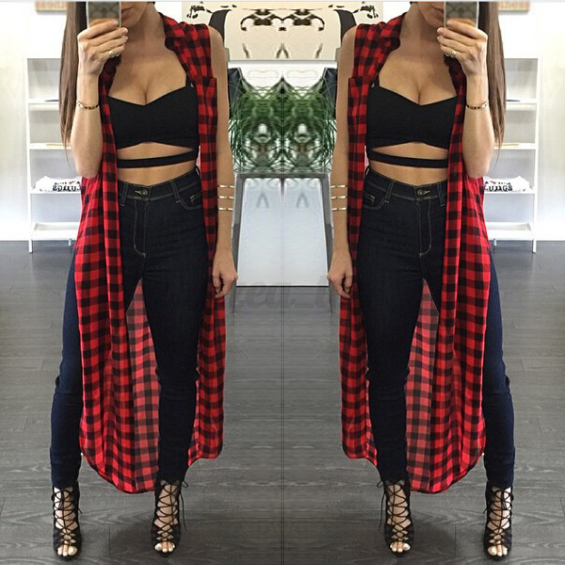 long maxi vest
