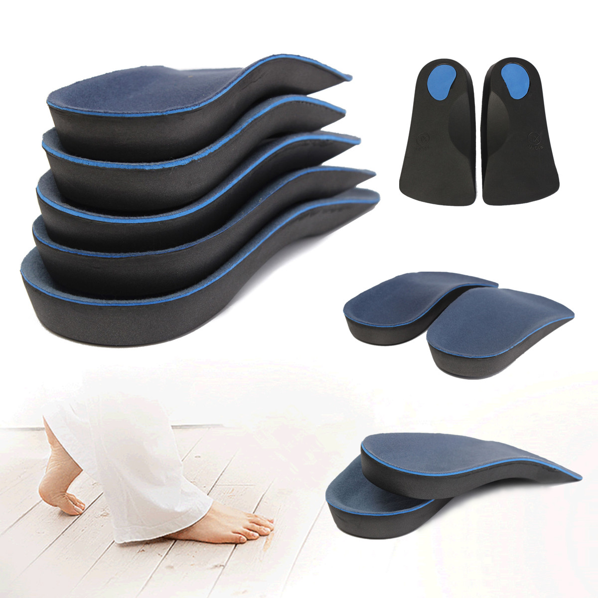 shoe support for flat 3 4 orthotic support insole shoe cushion pad mat arch flat shoe support for flat 3 4 orthotic support insole shoe cushion pad mat arch flat