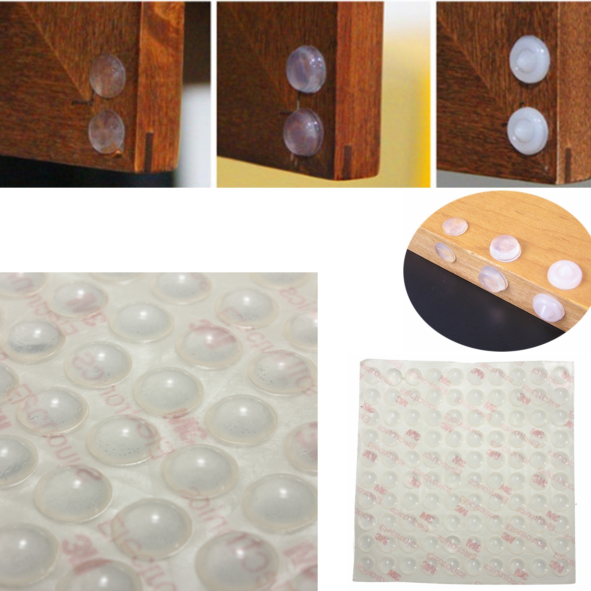 Ebay Kitchen Cabinets >> 100Pcs Self Adhesive Silicone Feet Bumpers Door Cupboard ... Ebay Kitchen Cabinets >> 100Pcs Self Adhesive Silicone Feet Bumpers Door Cupboard ...
