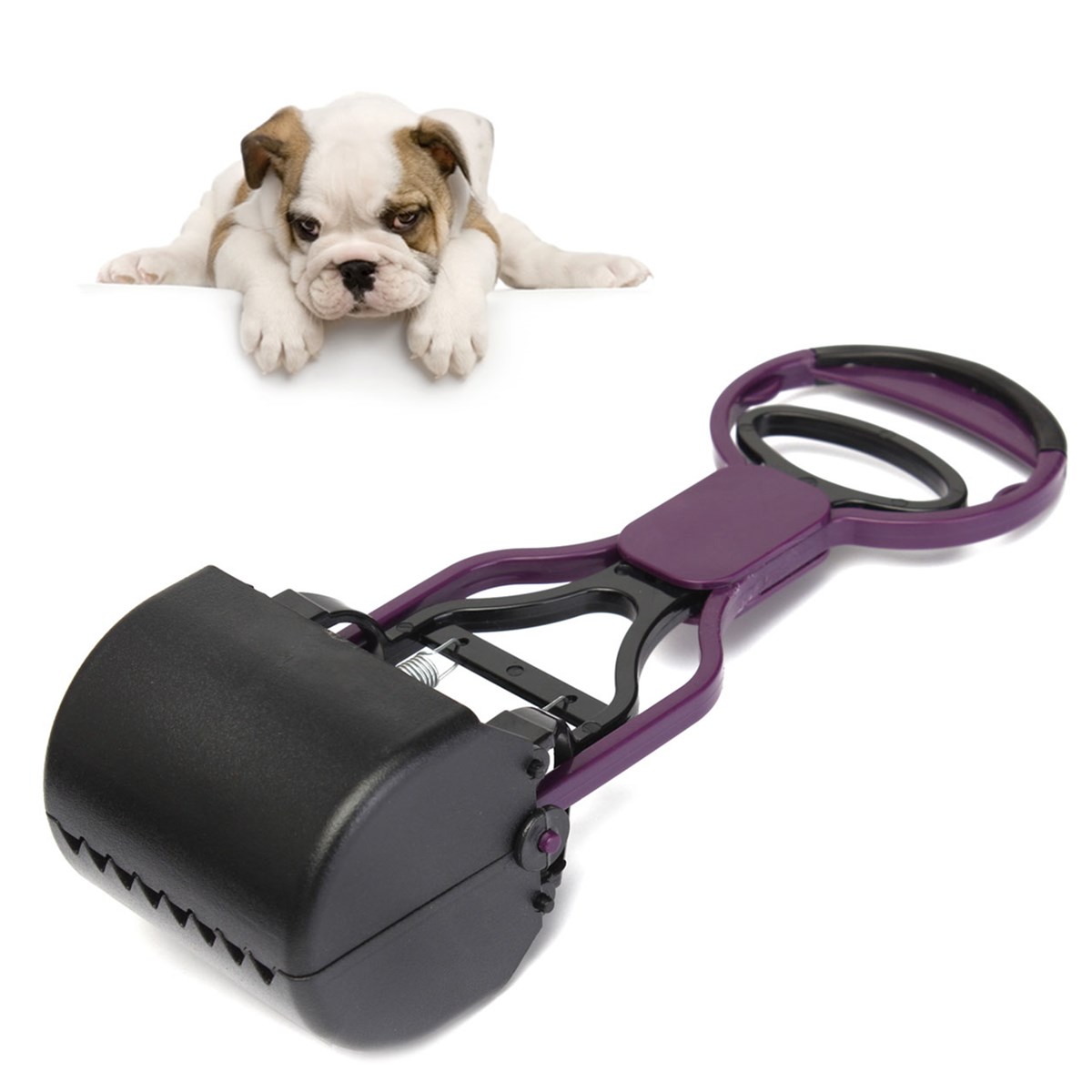 Lazy Dog Pet Handheld Pooper Scooper Jaw ...