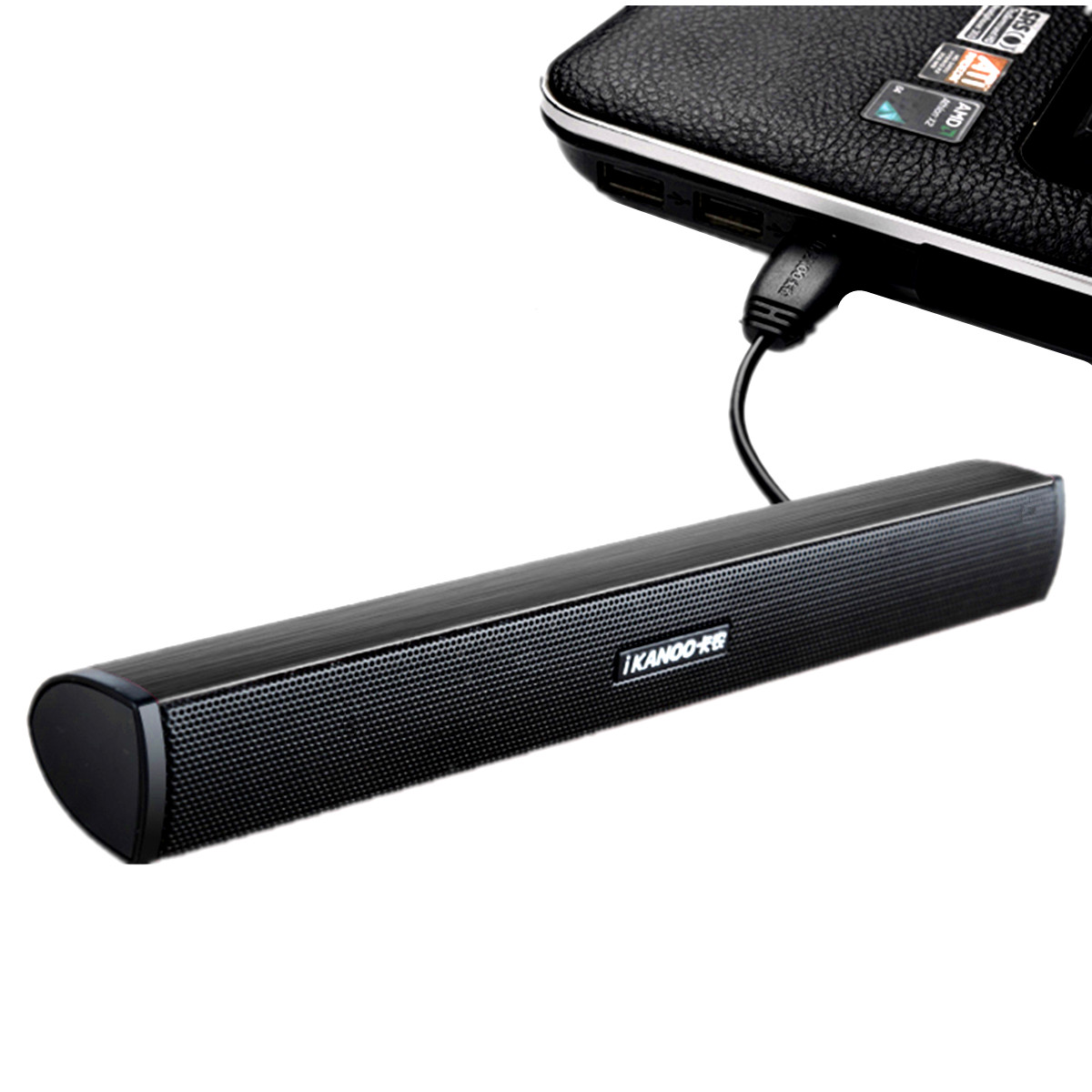 iKANOO N12 Portable USB Audio Sound Bar Speaker for Computer Desktop PC Laptop - Picture 3 of 7