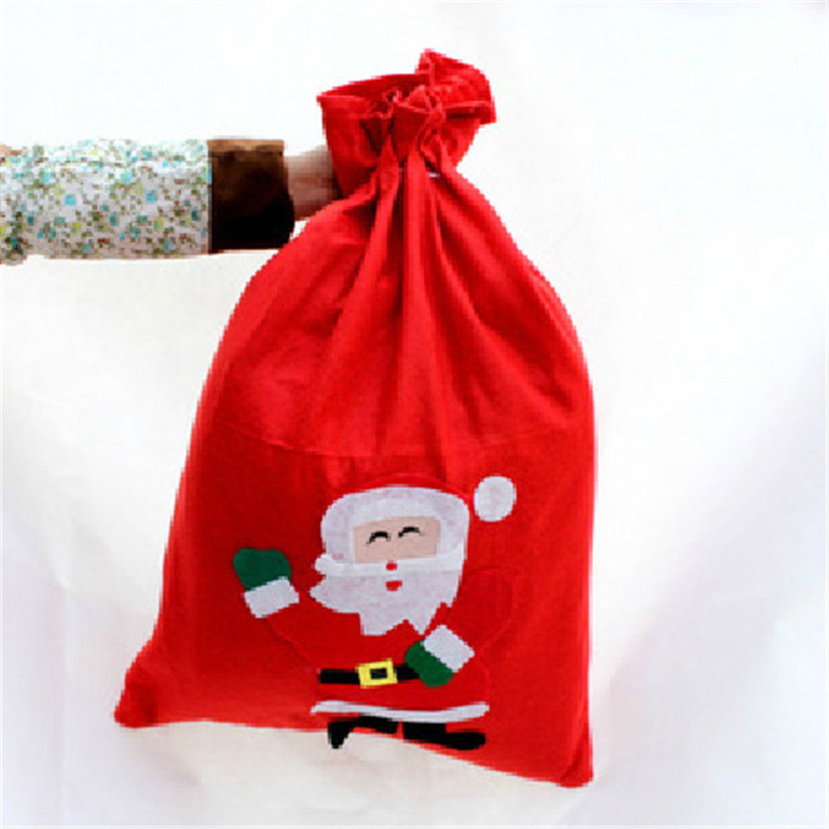 red large santa claus gift sack bag christmas costume red large santa claus gift sack bag christmas costume