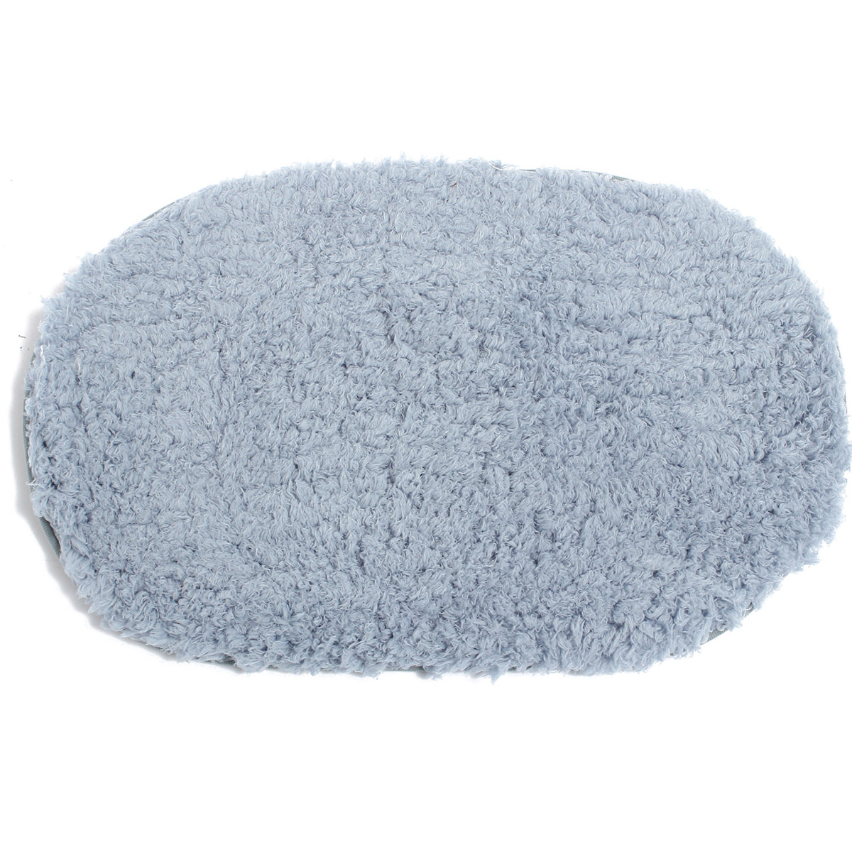 Ovale tapis shaggy peluche longues mèches antidérapant pr chambre ...