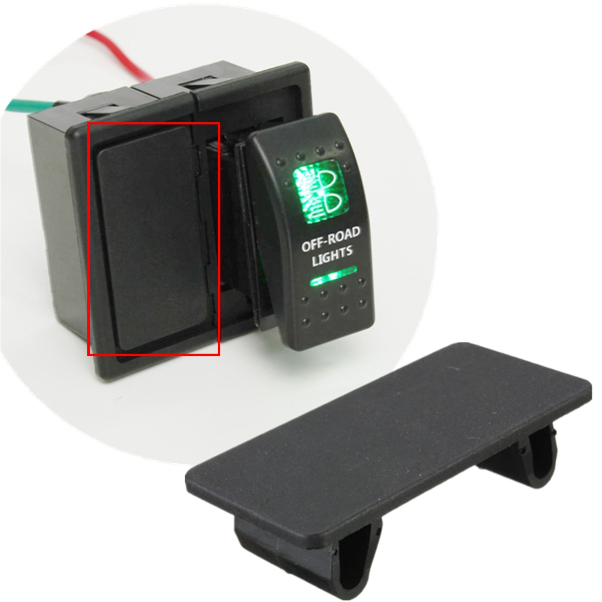 Rocker Switch Plate Mesmerizing Rocker Switch Blanking Plate Panel Holder For Carling Arb Narva Inspiration Design Rocker Switch Plate Glamorous Rocker Switch Blanking Plate Panel Holder For Carling Arb Narva Design Inspiration