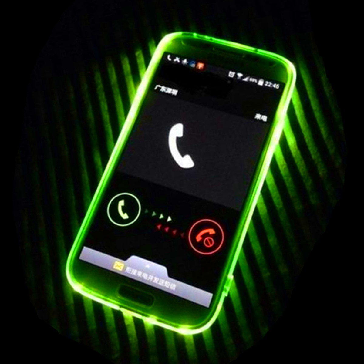 coque samsung s6 led