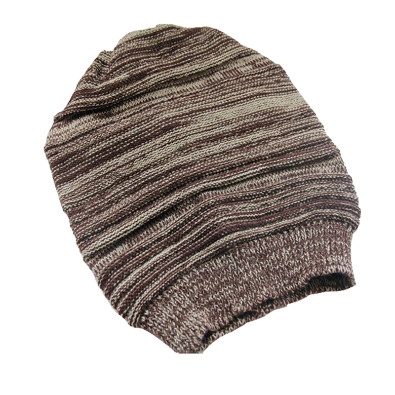 Unisex Women Men Warm Winter Baggy Beanie Knit Crochet ...