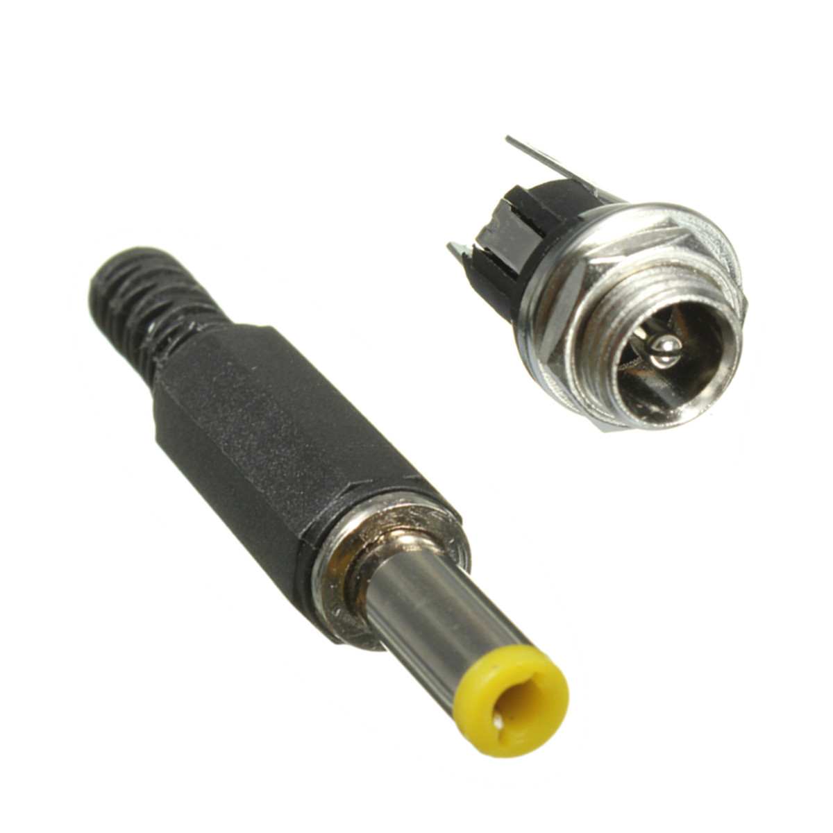 2 1mm x 5 5mm panel mount dc power socket connector new 2 1mm x 5 5mm panel mount dc power socket connector new