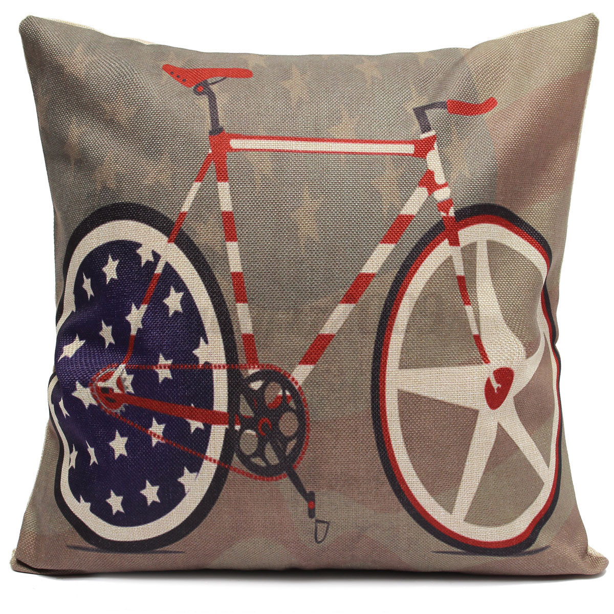 Vintage Cotton Linen Throw Pillow Case Cushion Cover Sofa Waist Bed Home Decor eBay