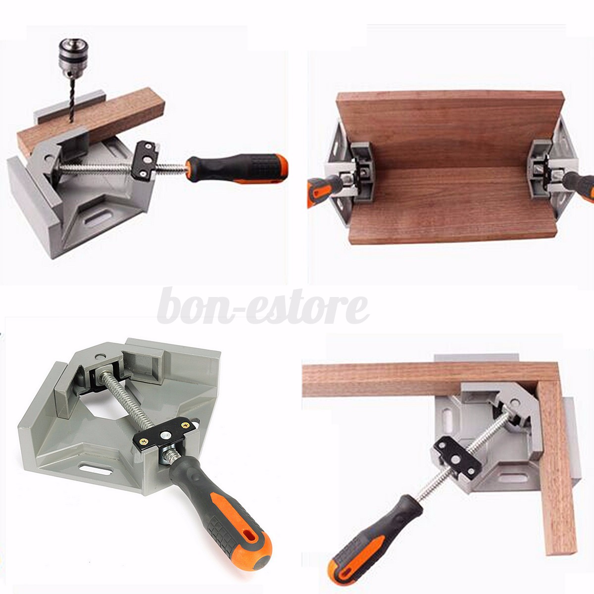 90 Degrees Corner Clamp Right Angle Woodworking Vice Wood 