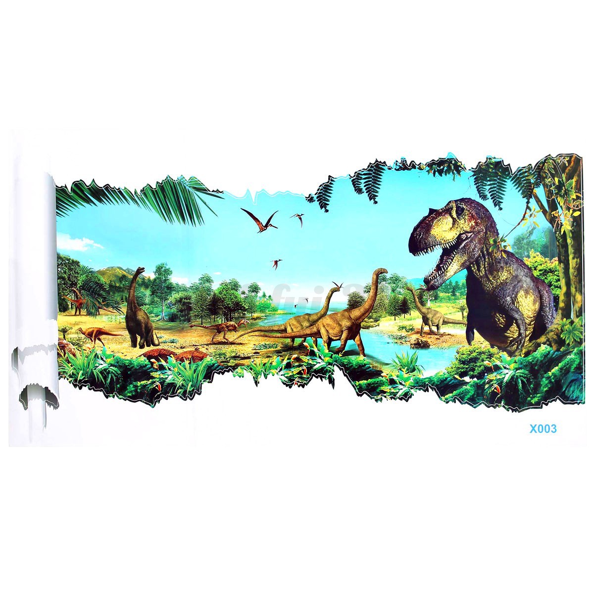 Wandtattoo Kinderzimmer Dinosaurier Wandtattoo Wandbild Wandaufkleber Kinderzimmer Dinosaurier