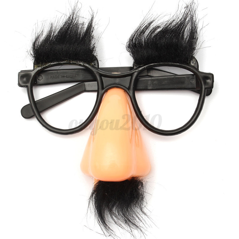 Cosplay Disguise Moustache Glasses Halloween Party Fancy Funny Dress