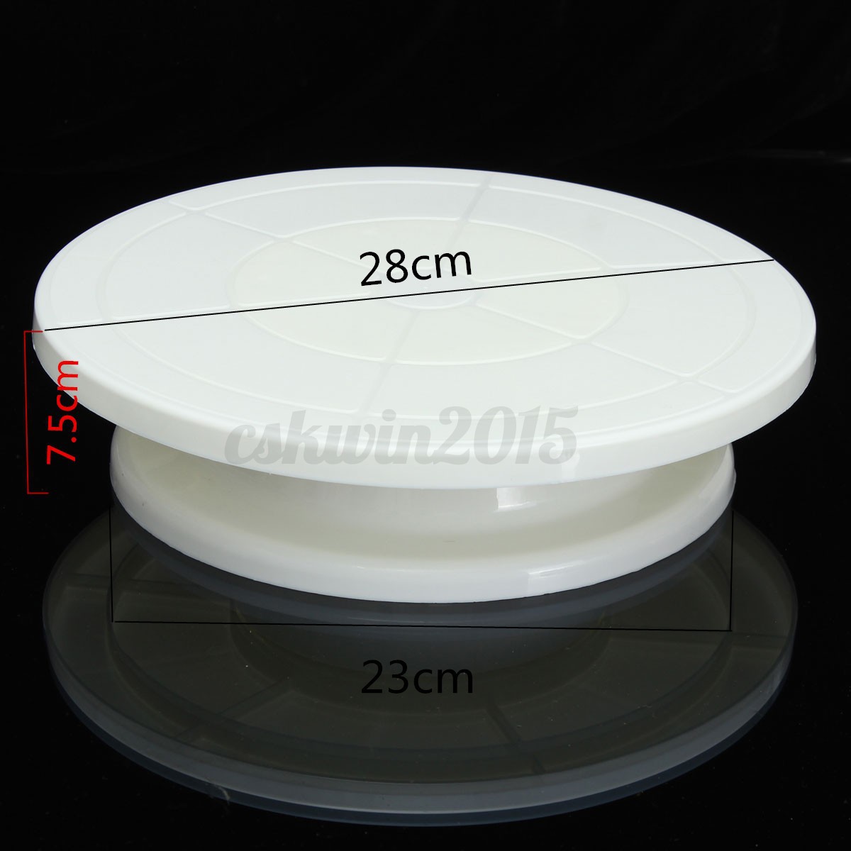 Turntable Stand DIY Cake Icing Rotating Decorating Kitchen ...