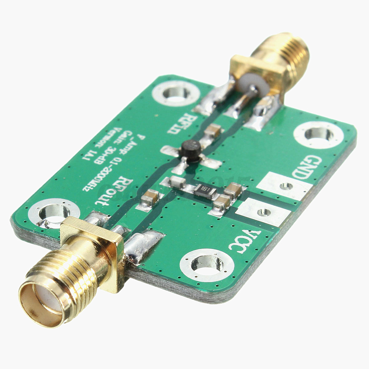 0.12000MHz 30dB Low Noise RF Amplifier LNA Broadband Module Receiver