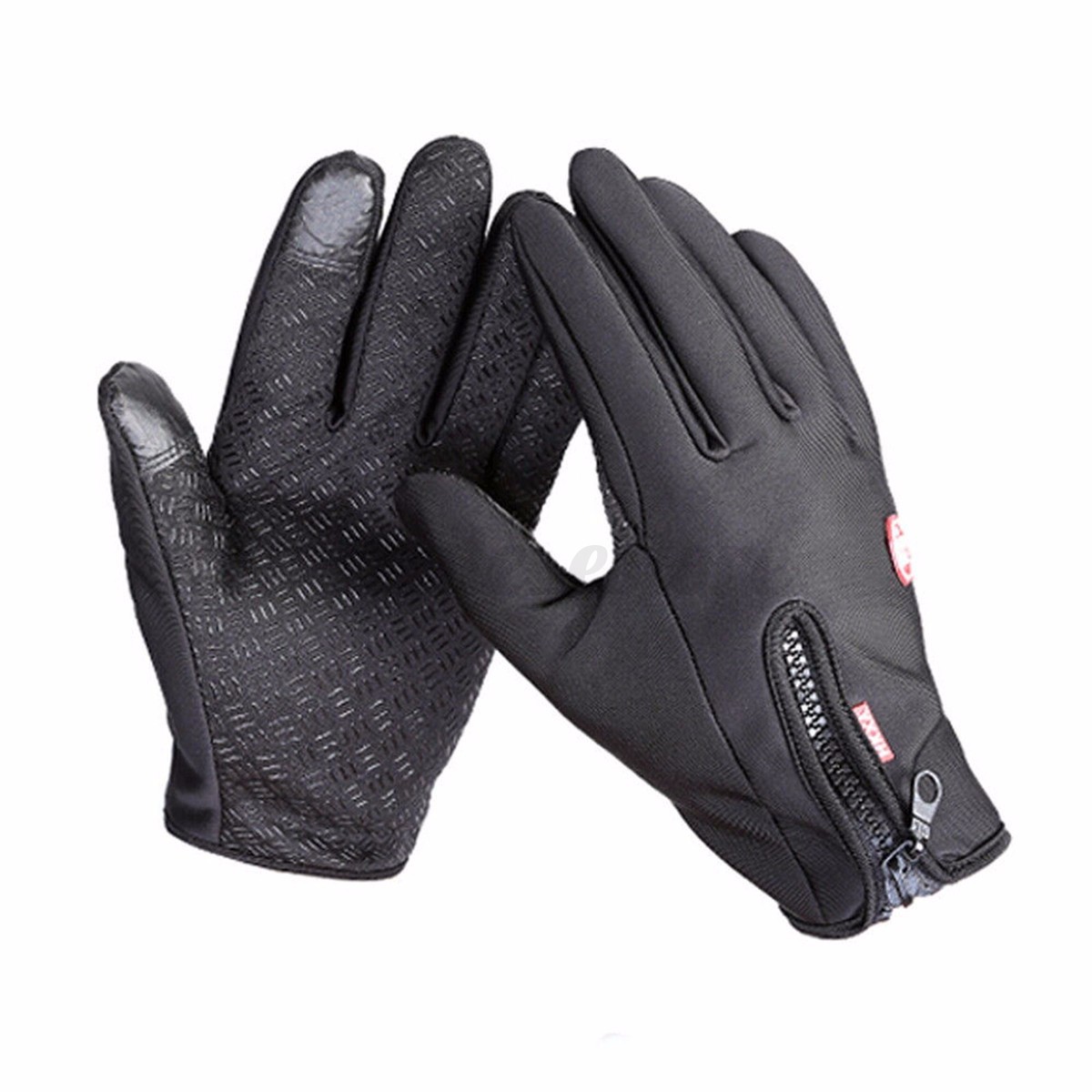 Men Women Winter Ski Warm Waterproof Gloves Full Finger