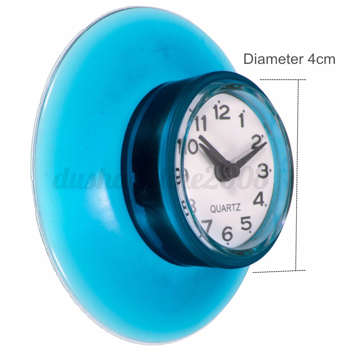 3.39" etanche salle de bain cuisine douche horloge clock mural ...