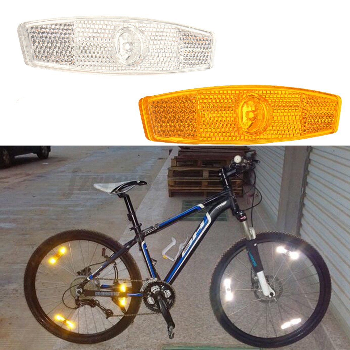 cycle wheel reflectors