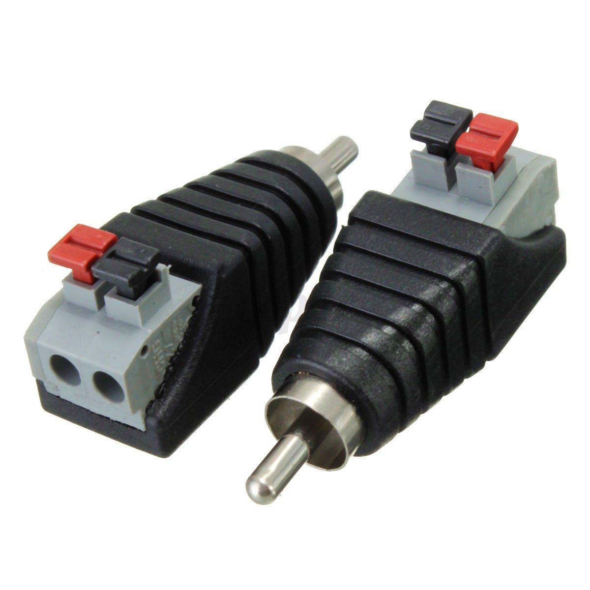 10pcs RCA Macho Altavoz Cable Audio