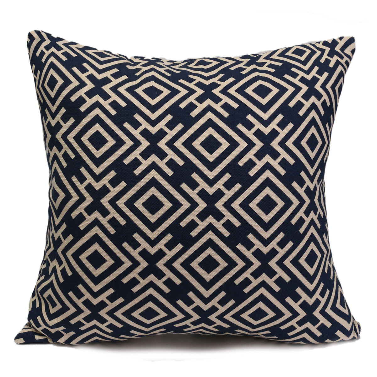Vintage Chinoiserie Geometric Pillow Case Throw Cushion Cover Home Sofa Decor eBay