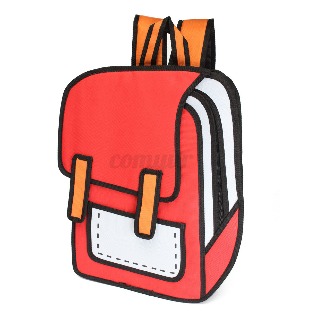 3d jump style 2d drawing paper shoulder pad 3d jump style 2d drawing paper shoulder pad