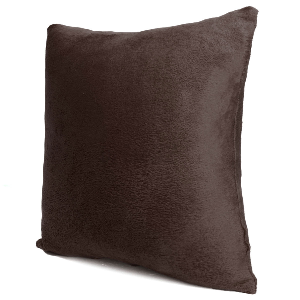 Pure Color Plush Pillow Case Soft Sofa Back Throw Cushion Cover Home Decorative eBay