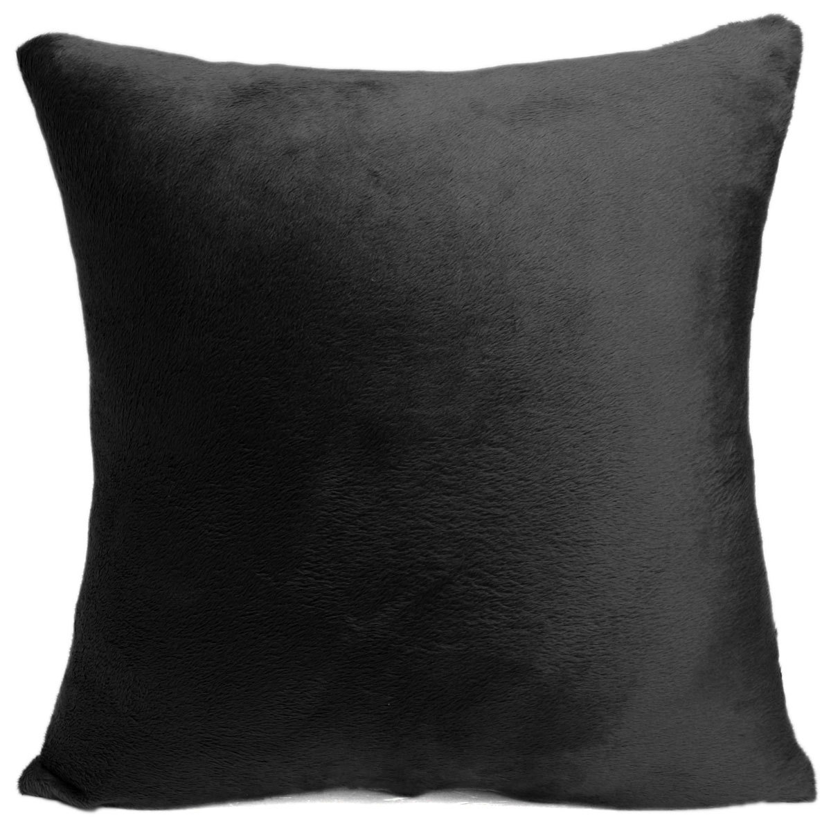 Pure Color Soft Plush Throw Pillow Case Sofa Car Cushion Cover Home Decorative eBay