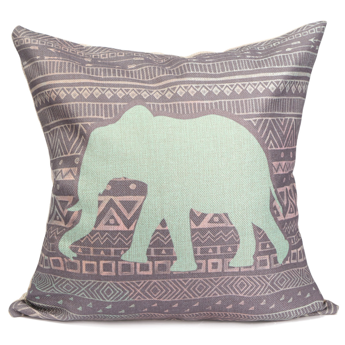 Animal World Home Decor Linen Pillow Case Bed Sofa Car Back Throw Cushion Cover eBay